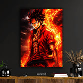 Luffy Fire Fist – One Piece Anime Poster